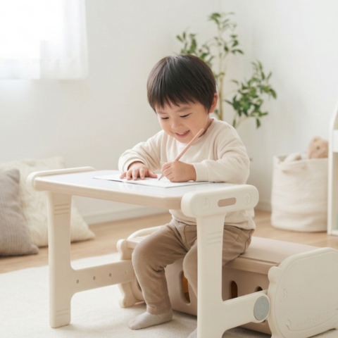 お子さんの学習習慣、姿勢サポート